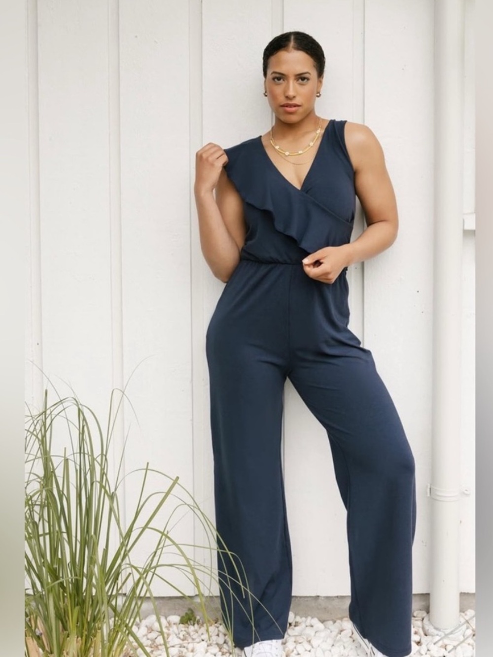 Smash + Tess Daydreaming Romper NWT Midnight Sky XS